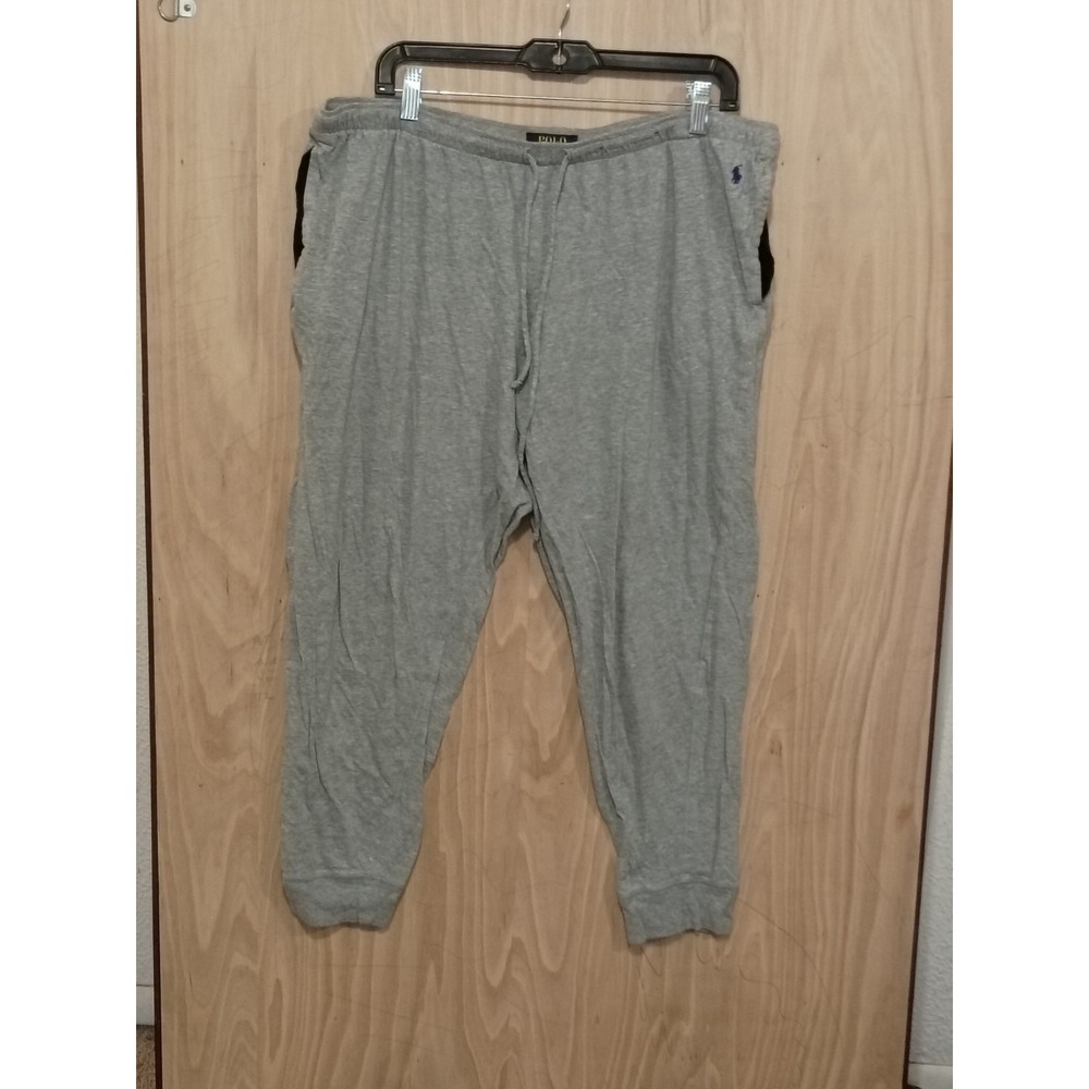 Polo Ralph Lauren Men Size‎ XL Grey 100% Cotton Pony Sleep Pajama Pants.